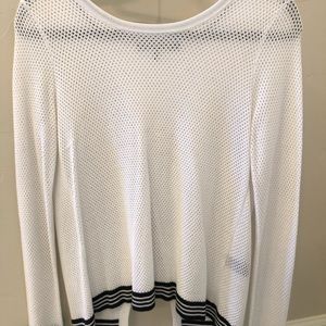 Rag and bone split back sweater